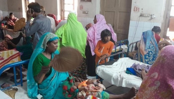 চুয়াডাঙ্গায় হঠাৎ করে  ঠান্ডাজনিত রোগে আক্রান্ত হচ্ছে শিশুরা