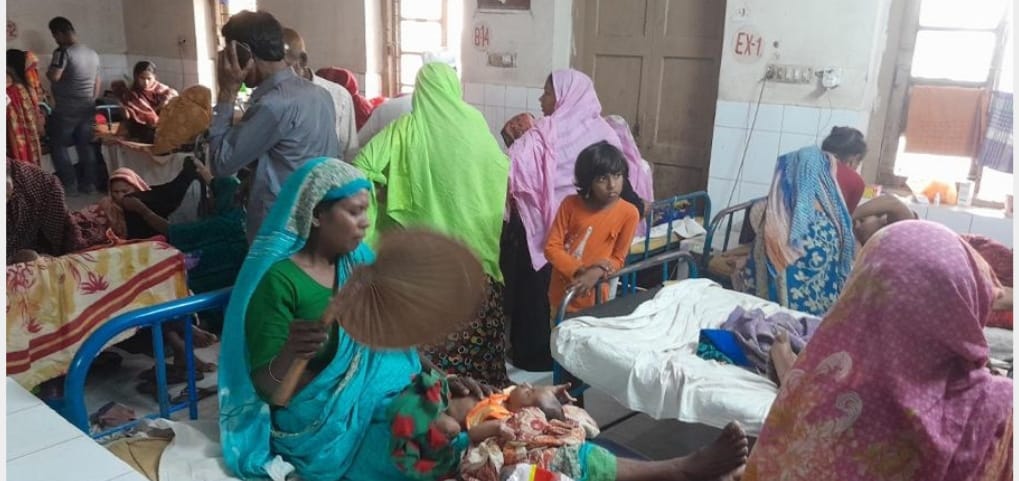 চুয়াডাঙ্গায় হঠাৎ করে  ঠান্ডাজনিত রোগে আক্রান্ত হচ্ছে শিশুরা