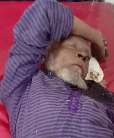 ধুুনটে সড়ক দুর্ঘটনায় প্রান গেলে বৃদ্ধের
