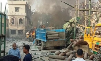 সীতাকুণ্ডে অক্সিজেন প্ল্যান্টে বিস্ফোরণ