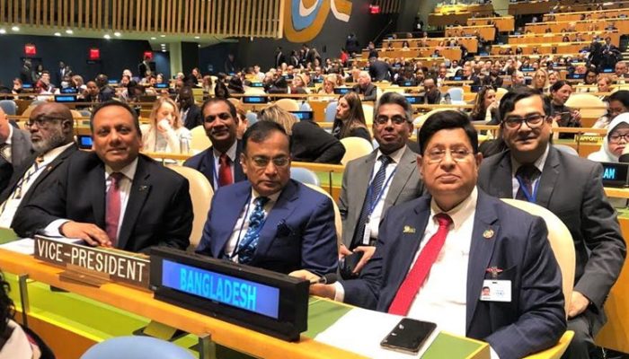 নিউইয়র্কে আন্তর্জাতিক পানি সম্মেলনে বাংলাদেশ সহ-সভাপতি নির্বাচিত
