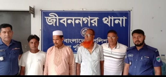 নাশকতা ও দেশদ্রোহী কাজে জড়িত থাকার অভিযোগে জামায়াত বিএনপির ৪ নেতাকর্মী গ্রেপ্তার 