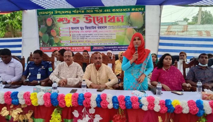 গোমস্তাপুর উপজেলায় পরিপক্ক আম বাজারজাত করণের শুভ উদ্বোধন