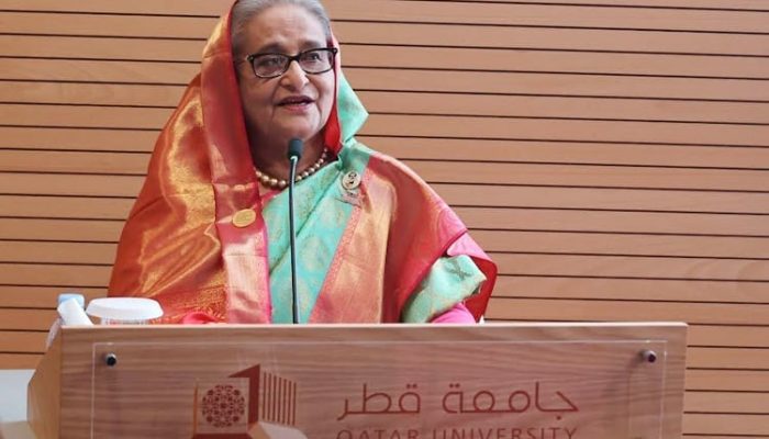 পরিবর্তনের কারিগর হোন : কাতার বিশ্ববিদ্যালয়ের শিক্ষার্থীদের প্রতি প্রধানমন্ত্রী