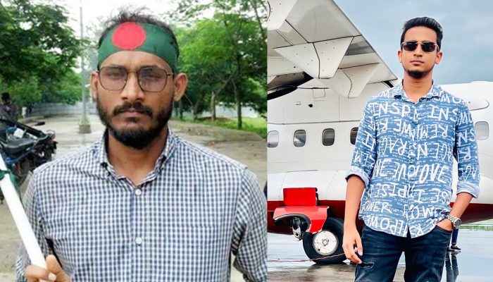 আবু সাঈদের পরিবারের পাশে সঙ্গীতশিল্পী তাসরিফ