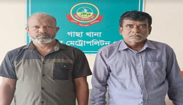 জেল থেকে পালানো ২ আসামি গাজীপুরে গ্রেফতার