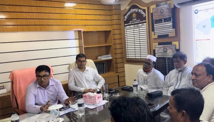 নবীনগরে পৌর প্রশাসকের দায়িত্ব গ্রহণ করলেন অতিরিক্ত জেলা প্রশাসক