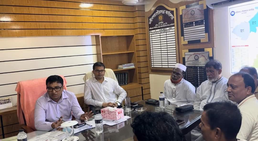 নবীনগরে পৌর প্রশাসকের দায়িত্ব গ্রহণ করলেন অতিরিক্ত জেলা প্রশাসক