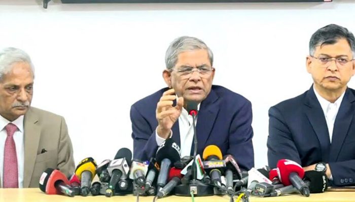 ভারতের হাইকমিশনারের সঙ্গে বৈঠক শেষে যা বললেন ফখরুল