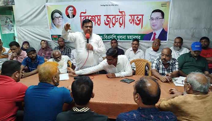 খুলনায় পূজামণ্ডপ পাহারায় বিএনপির কমিটি