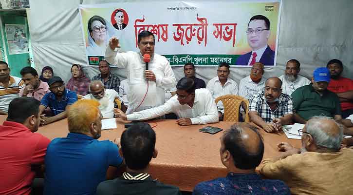 খুলনায় পূজামণ্ডপ পাহারায় বিএনপির কমিটি