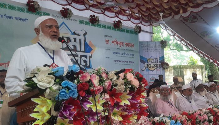 বাজার সিন্ডিকেট ভেঙে  দিতে হবে: জামায়াত আমির
