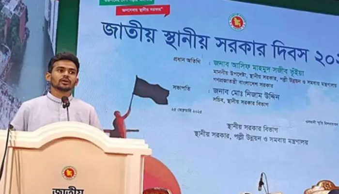 দ্রুত সময়ের মধ্যে সিটি ও পৌর নির্বাচন দিতে চায় সরকার: উপদেষ্টা আসিফ