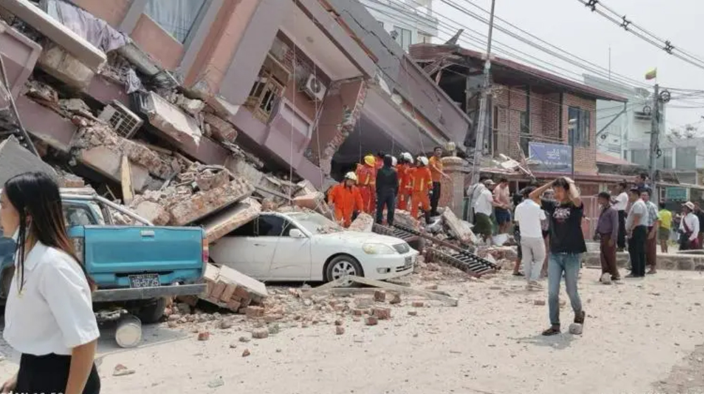 ভূমিকম্প: মিয়ানমারে নিহত বেড়ে ১৪৪
