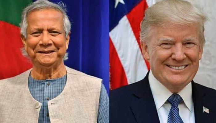 মার্কিন প্রেসিডেন্ট ডোনাল্ড ট্রাম্পকে ড. ইউনূসের চিঠি