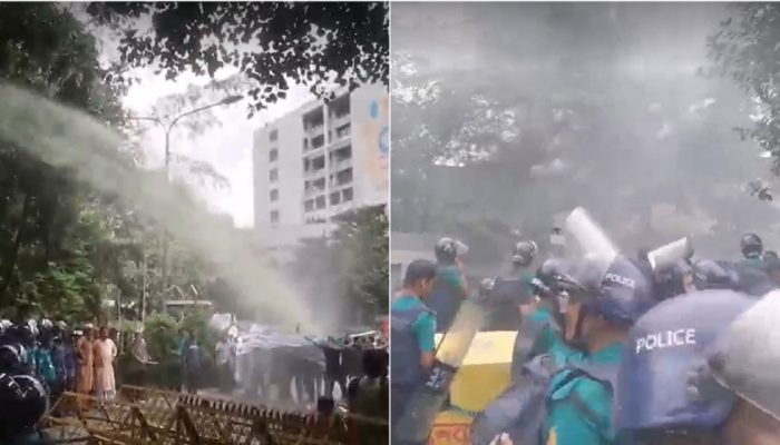 যমুনা অভিমুখে বিডিআর সদস্যরা, পুলিশের টিয়ার সেল ও গ্রেনেড নিক্ষেপ