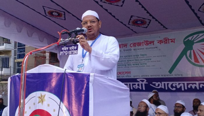 জাতীয় নির্বাচন পি আর পদ্ধতিতে হতে হবে  : উত্তরা গণ সমাবেশে পীর সাহেব চরমোনাই