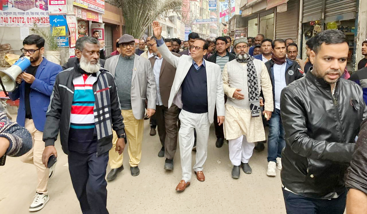মানবতা, ন্যায় ও উন্নয়নের প্রতীক-ধানের শীষের বিশ্বস্ত কান্ডারী ড. এম. এ. কাইয়ুম