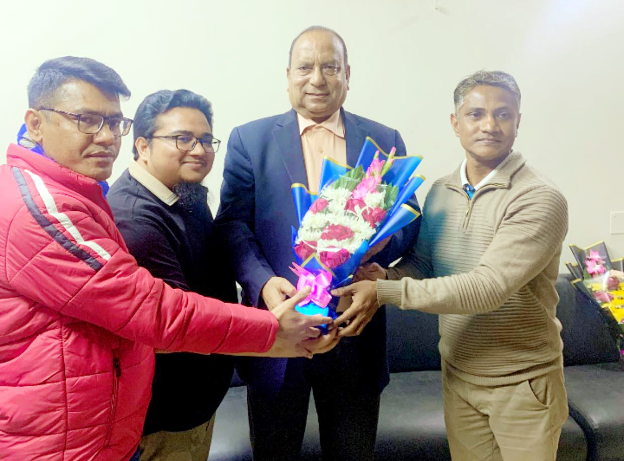 আলি হোসেন চেয়ারম্যানকে বাড্ডা থানা বিএনপির যুগ্ম আহ্বায়ক নির্বাচিত হওয়ায় যুবদলের অভিনন্দন