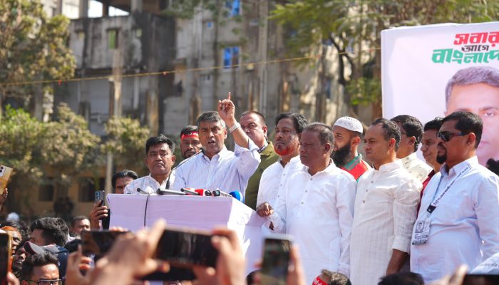 ঢাকা-১৮ আসনে তুরাগ থানার উদ্যোগে ধানের শীষের সমাবেশ অনুষ্ঠিত