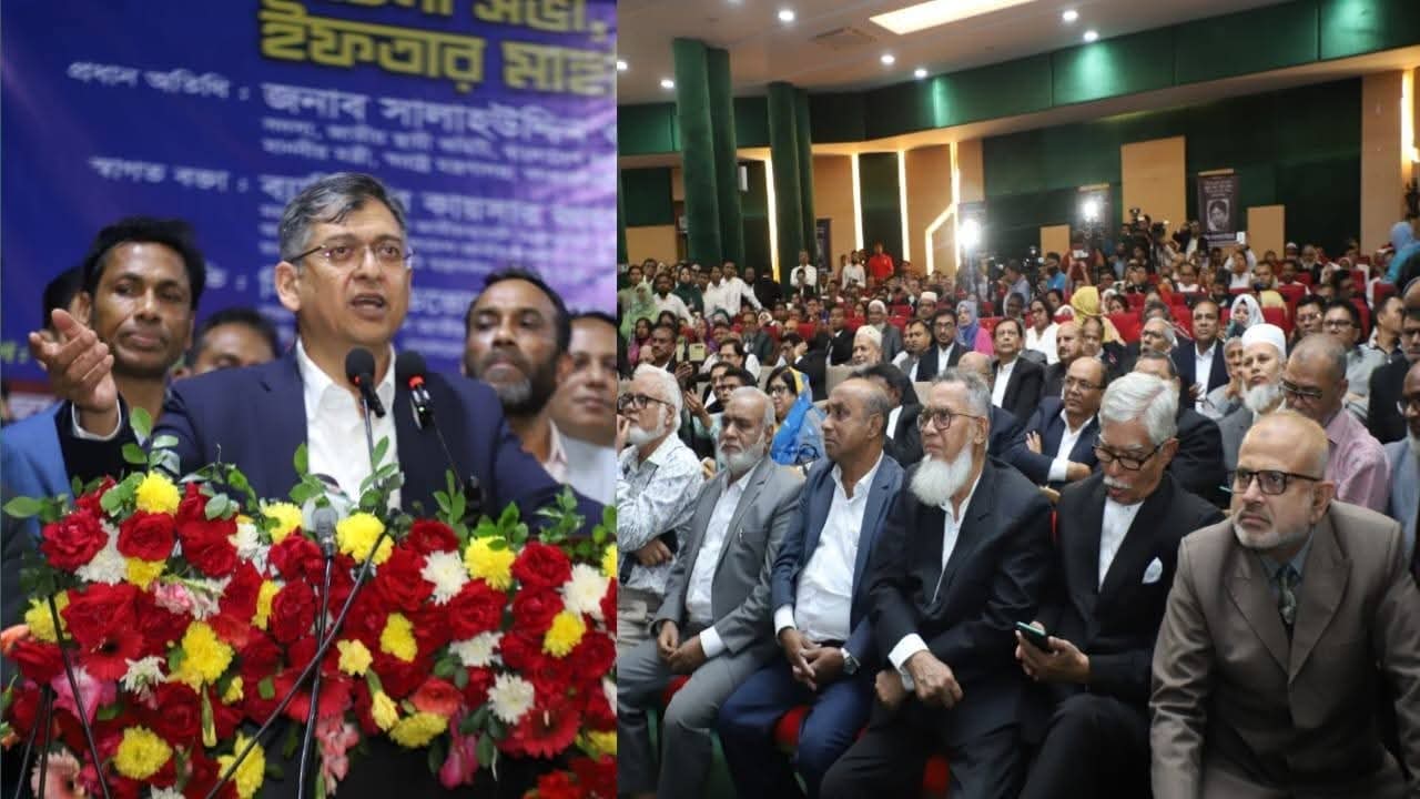 শুধু জুলাই জাতীয় সনদ নয়, নির্বাচনি ইশতেহার বাস্তবায়নে আমরা অঙ্গীকারবদ্ধ- স্বরাষ্ট্রমন্ত্রী সালাহউদ্দিন আহমদ। 