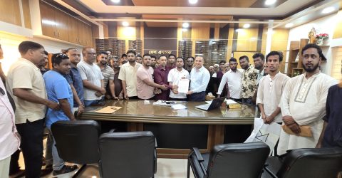 সিলেটে জাতীয়তাবাদী পরিবারসহ জুলাই যোদ্ধাদের দাবিতে ডিসির দ্বারস্থ